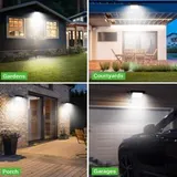LED Strahler Außen Fluter 10W-100W mit Bewegungsmelder Scheinwerfer Garten Lampe – Bild 14