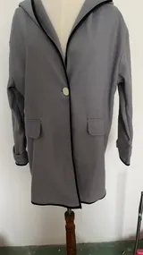 Damen Mantel Winterjacke Wintermantel Übergangs Herbst Warm Casual Trenchcoat – Bild 7