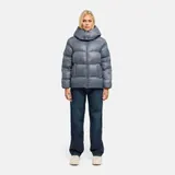Navahoo Damen Herbst Winter Steppjacke Puffer Jacke gesteppt glänzend N164 – Bild 1