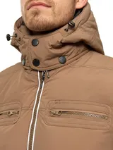 Indicode Herren Winterjacke Marlon-Jacke Steppjacke Kapuze Daunen Optik Männer – Bild 4