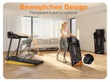 8 % Steigung Laufband, Leise & Klappbar, 1-12 km/h, mit APP Control, LED-Display – Bild 16