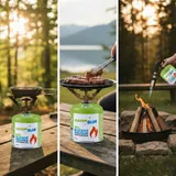 Gaskartusche 500g x12 Propan Butan EN417 Schraubkartusche Camping Kartusche 7/16 – Bild 10