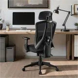 STOOLINK Ergonomischer Bürostuhl Schaumstoff Schreibtischstuhl Mesh 150kg – Bild 1