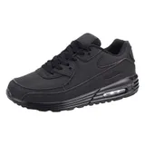 Herren Damen Sneaker Sportschuhe Turnschuhe Laufschuhe Freizeit Schwarz 36-46 – Bild 7