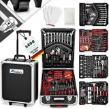 1400 tlg Werkzeugkoffer Werkzeugkasten Werkzeugbox Werkzeugkiste Trolley Set Alu – Bild 1