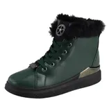 Damen Stiefeletten Winter Sneaker High Warm Gefütterte Freizeit Schuhe Boots  – Bild 1