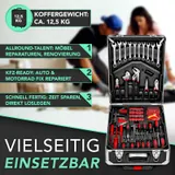 1400 tlg Werkzeugkoffer Werkzeugkasten Werkzeugbox Werkzeugkiste Trolley Set Alu – Bild 6