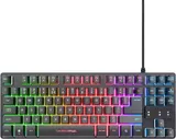 Trust Gaming Tastatur RGB LED Beleuchtung USB QWERTZ DE-Layout Keyboard – Bild 2
