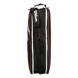 Wilson Advantage Iii Six Schlägertasche Tennis Unisex schwarz – Bild 2