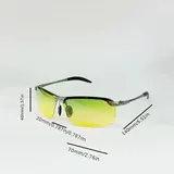 Unisex Tag/Nacht Polarisierte Sonnenbrille Fahren Sport Outdoor Brille UV400 – Bild 8