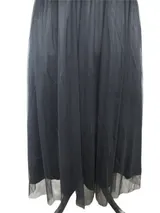 Sheego Damen Kleid Schwarz große Größen Abendkleid Spitze kurzarm Sommerkleid  – Bild 4
