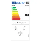 Gorenje Kühl-Gefrierkombination 269 L Kühlschrank 180 cm Grau Silber LED  NEU – Bild 9