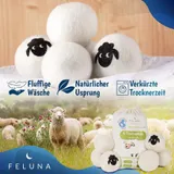 Trocknerbälle Wolle für Wäschetrockner - Lockerere Wäsche ohne Weichspüler – Bild 3