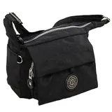 Bag Street kleine Damen Handtasche Schultertasche City Umhängetasche Nylon 2251 – Bild 8