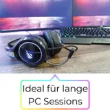 Schwaiger USB Gaming Over-Ear Headset Kopfhörer Mikrofon LED Stereo PC Notebook – Bild 7