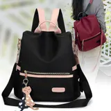 2 in 1 Rucksack Tasche Damen Schultertasche Umhängetasche Handtaschen Backpack – Bild 3