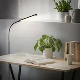 LED Stehlampe Touch Dimmbar Warmweiß Schwenkbar Leselampe 170cm Schwarz – Bild 8