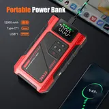Eigotrav 6000A Starthilfe Ladegerät Booster Power-Bank mit 150PSI Luftkompressor – Bild 6