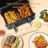 Cosori CAF-R901-AEU Doppel-Heißluftfritteuse Airfryer 8,5L10-in-1 Funktion 1750W – Bild 5