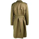 Original Niederländische Armee Offiziers Trenchcoat Militär Mantel Khaki – Bild 6
