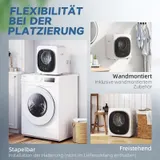 Mini Wäschetrockner mit 5 Programm 800 W 4 kg bis zu 60℃ Weiß – Bild 9