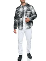 Indicode Herren Übergangsjacke Spin-Langarmhemd Hemd Langarm Gefüttert Männer – Bild 5