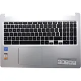 Original Acer Chromebook 315 CB315-3H Palmrest Tastatur Deutsch QWERTZ Silber – Bild 1