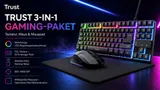 Trust Gaming Set Tastatur Maus Mauspad DE Layout QWERTZ Gaming Bundle PC Set – Bild 10