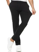 Indicode Herren Chinohose Rodekro-Performance Pants Business Hose Männer Stretch – Bild 1