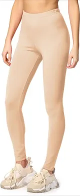 Merry Style Damen Lange Freizeithose Leggings Elastischer Bund Baumwolle XS-5XL – Bild 1