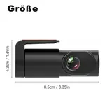 Auto Dashcam 1080P mit WLAN App für tägliche Fahrten und klare Nachtsicht – Bild 4