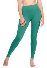 Ladeheid Damen Lange Leggings Elastischer Bund Lang Baumwolle XS-4XL – Bild 3