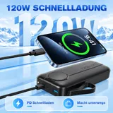 Power bank 1000000mAh 120W Tragbar Schnellladegerät Batterie Ladegerät Für Handy – Bild 9