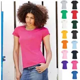 Fruit of the loom T-Shirt Lady Fit Damen Valueweight Shirt Baumwolle XS - XXL – Bild 2