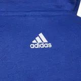 Adidas Kinder Hoodie Jungen ESS Logo Sweatshirt Kapuzenpullover Blau Weiß – Bild 3