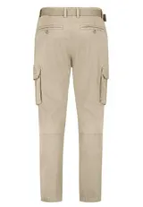 SUBLEVEL Herren Cargo Chino Hose mit Gürtel und Taschen Baumwolle – Bild 3