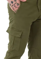 Redbridge Herren Chino Cargo Hose Denim Pants Jeans Basic Freizeithose Taschen – Bild 5