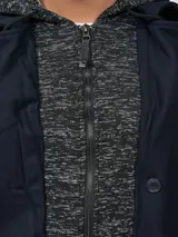 Indicode Herren Kurzmantel Cliff-Herrenmantel Wollmantel Coat Mantel Kapuze – Bild 6