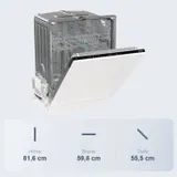 Gorenje Geschirrspüler 60cm vollintegriert 13 Gedecke AquaStop Einbaugerät NEU – Bild 11