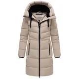 Marikoo Damen Winter Mantel Winterjacke Stepp Jacke gesteppt lang warm B978 NEU – Bild 5