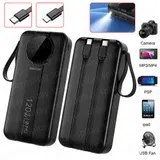 Power bank 1000000mAh 120W Tragbar Schnellladegerät Batterie Ladegerät Für Handy – Bild 1