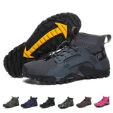 Wanderschuhe Herren Damen Anti-Rutsch Wanderstiefel Trekkingschuhe Outdoorschuhe – Bild 15