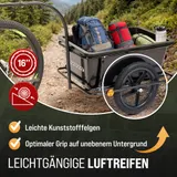MONZANA® Fahrradanhänger Handwagen Transportanhänger Lastenanhänger Radanhänger – Bild 4