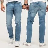 Herren Jeans Stretch Hose Lorenzo Loren Herrenjeans Regular Fit M83 NEU W29-W44 – Bild 1