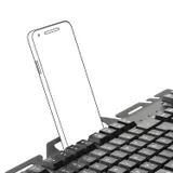 Speedlink USB Gaming Tastatur RGB LED Beleuchtet Smartphone-Halterung Halter – Bild 3