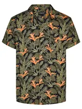 riverso Kurzarmhemd Herren RIVMick Regular Fit Hemd Sommerhemd Hawaiihemd Shirt – Bild 3
