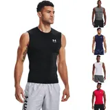Under Armour HeatGear Armour Compression SL Herren Shirt Ärmelloses Sportshirt – Bild 7