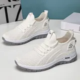 Laufschuhe Damen Atmungsaktiv Sneaker Leichtgewichts Turnschuhe Freizeitschuhe – Bild 2