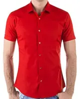 Redbridge Herren Hemd Hemden Freizeithemd Slim-Fit Kurzarmhemd Tailliert R-2156 – Bild 5