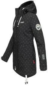 Marikoo Damen Softshell Jacke Frühling wasserabweisend Outdoor lang NEU B614 – Bild 2